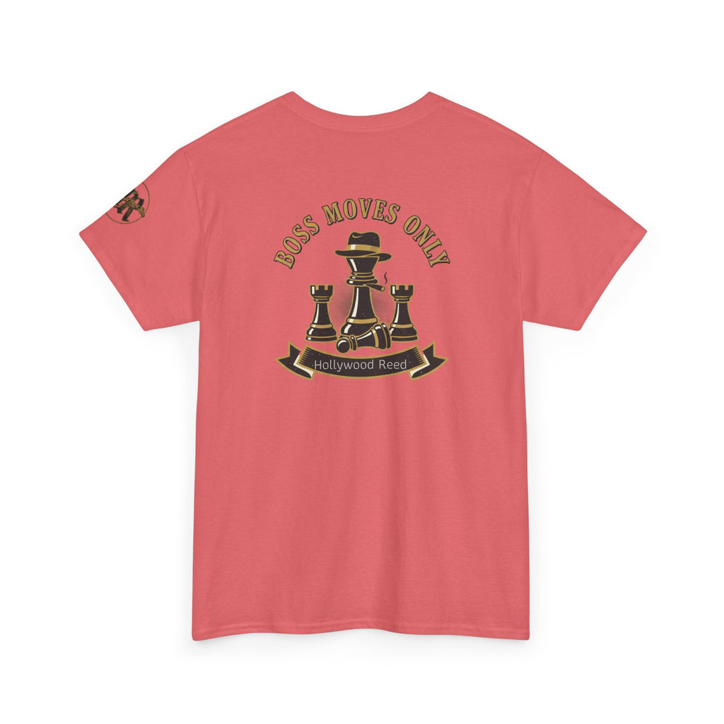 Boss Moves Only Tee — 'Boss Moves Only' Graphic Short-Sleeve T-Shirt for Players & Fans