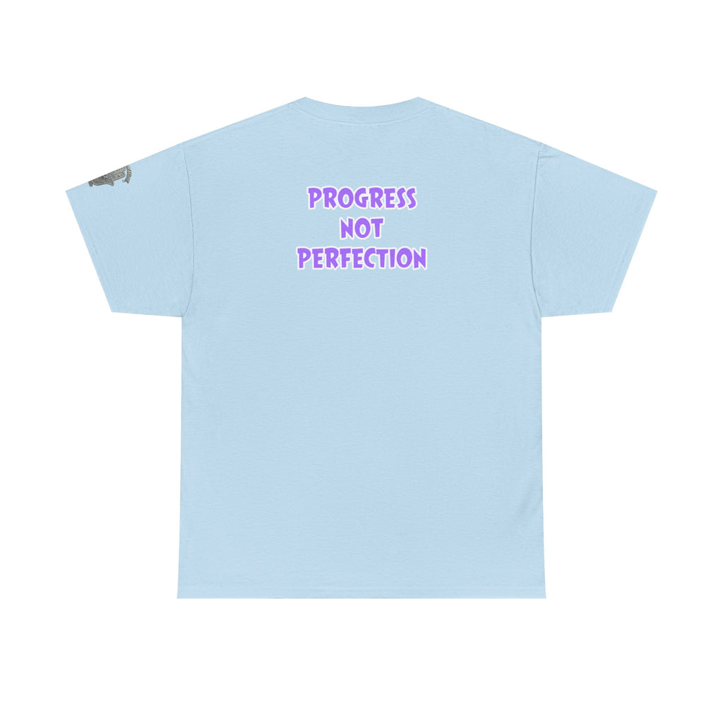 Addiction Counselor— "Progress Not Perfection" Motivational Shirt