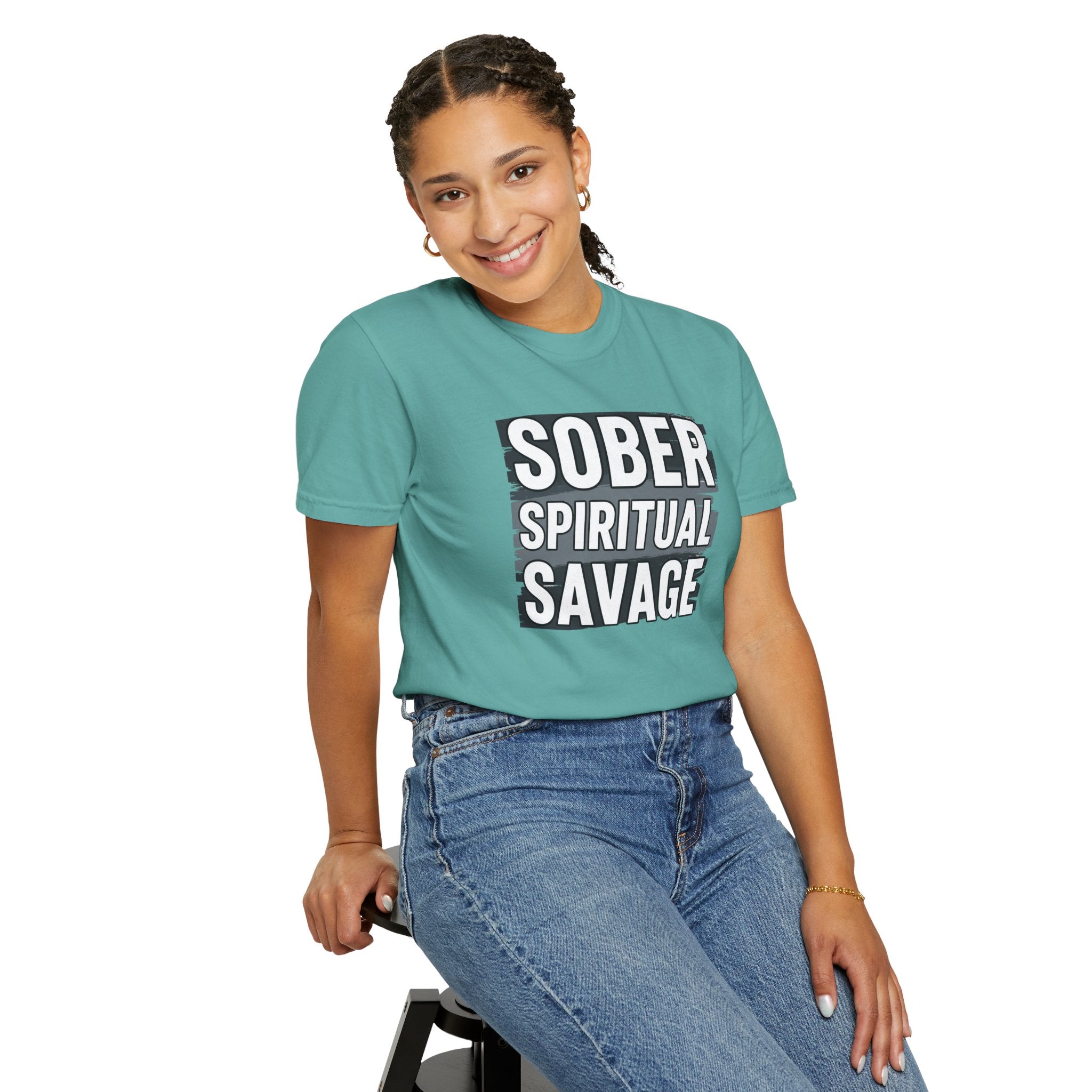 Sober Spiritual Savage T-Shirt