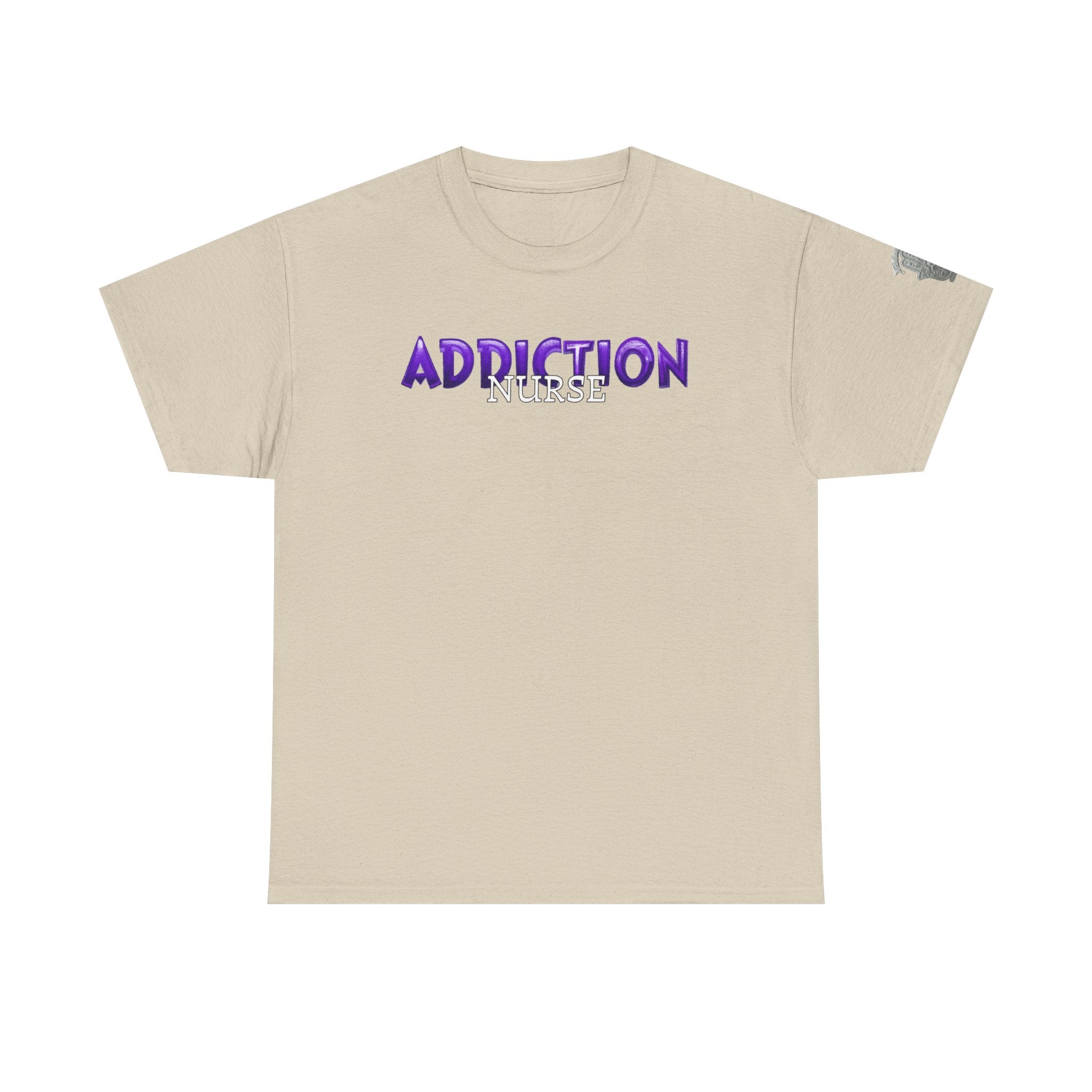 Addiction Nurse Tee  “Progress Not Perfection” Recovery Shirt