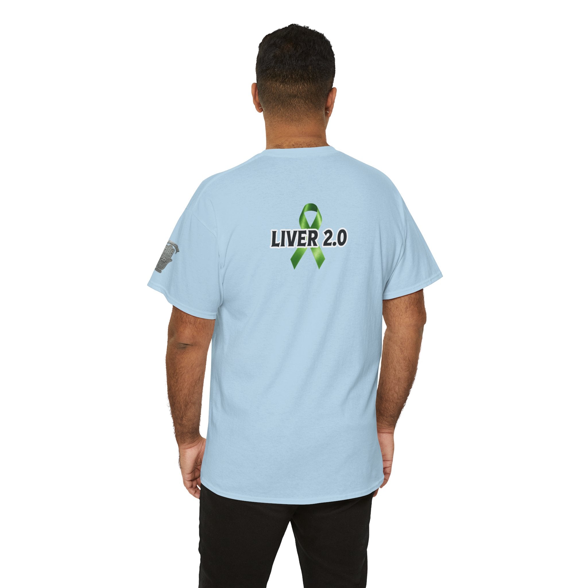 Liver 2.0 Tee — 'Upgraded Version' Green Awareness Ribbon Shirt