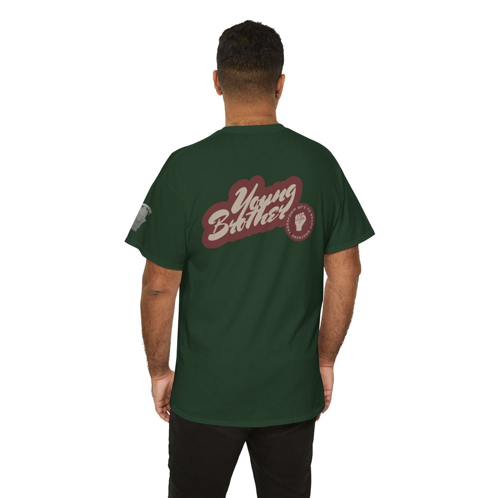 YN's to Yb's Be the Change T Shirt - Retro Script Graphic T-Shirt