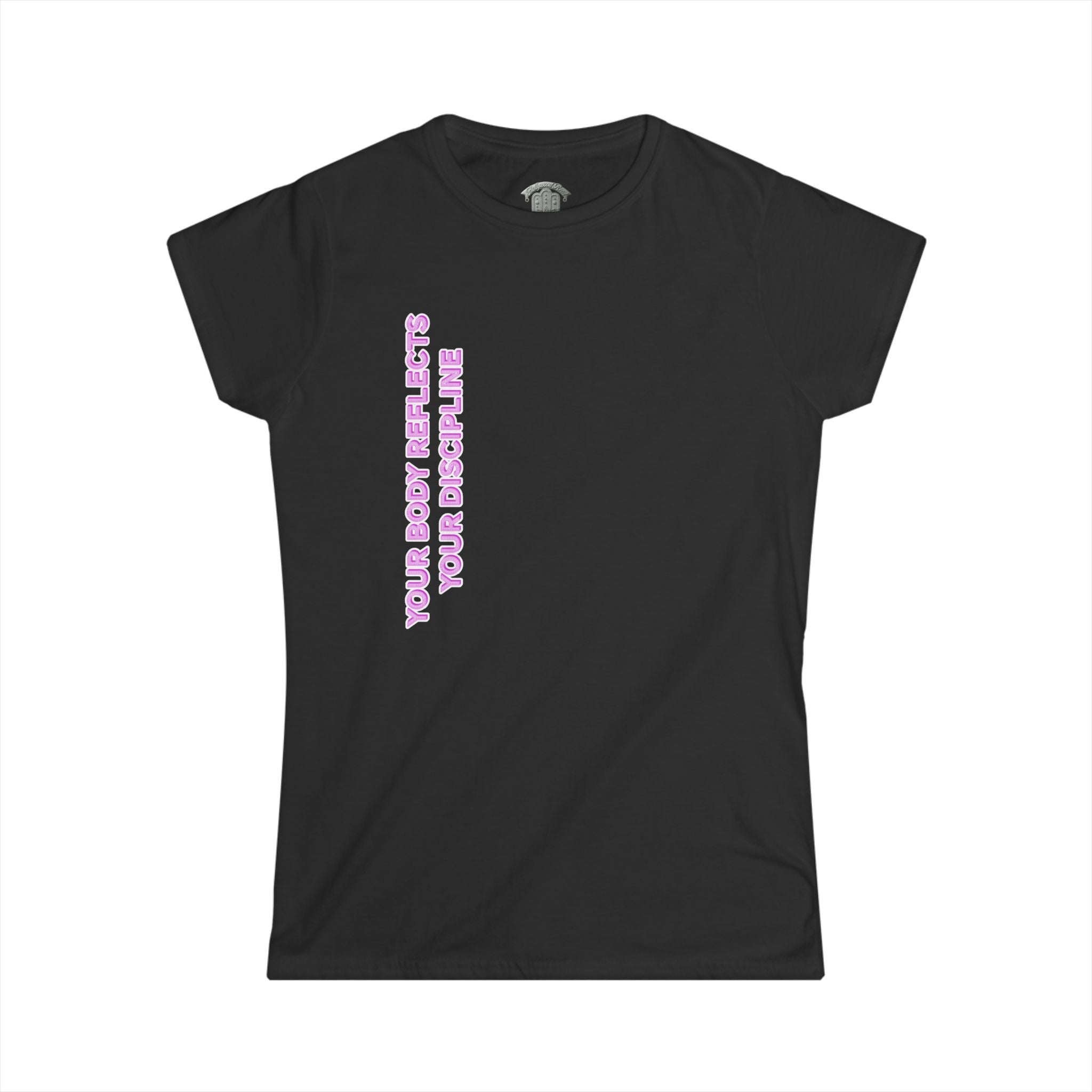 Women's Fitness Tee — “Train Like the Results Already Matter” Motivational Workout Shirt