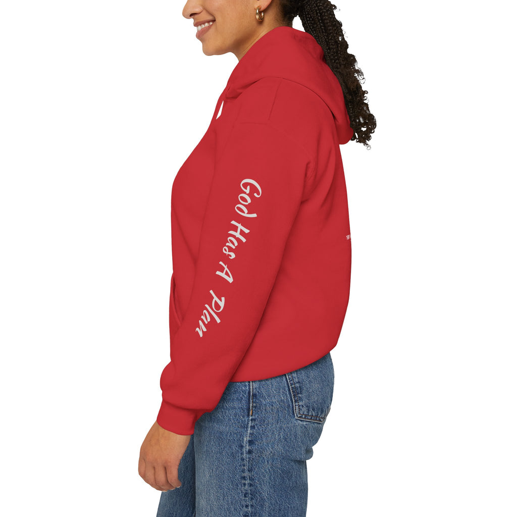 God Has a Plan Hoodie — Inspirational Faith Graphic Pullover