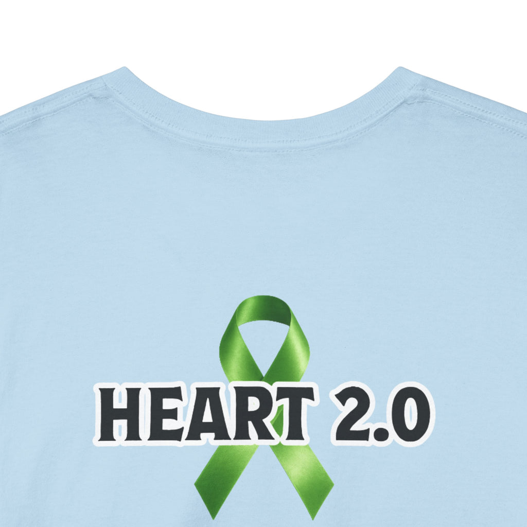 "Upgraded Version / Heart 2.0" Green Ribbon Recovery Tee
