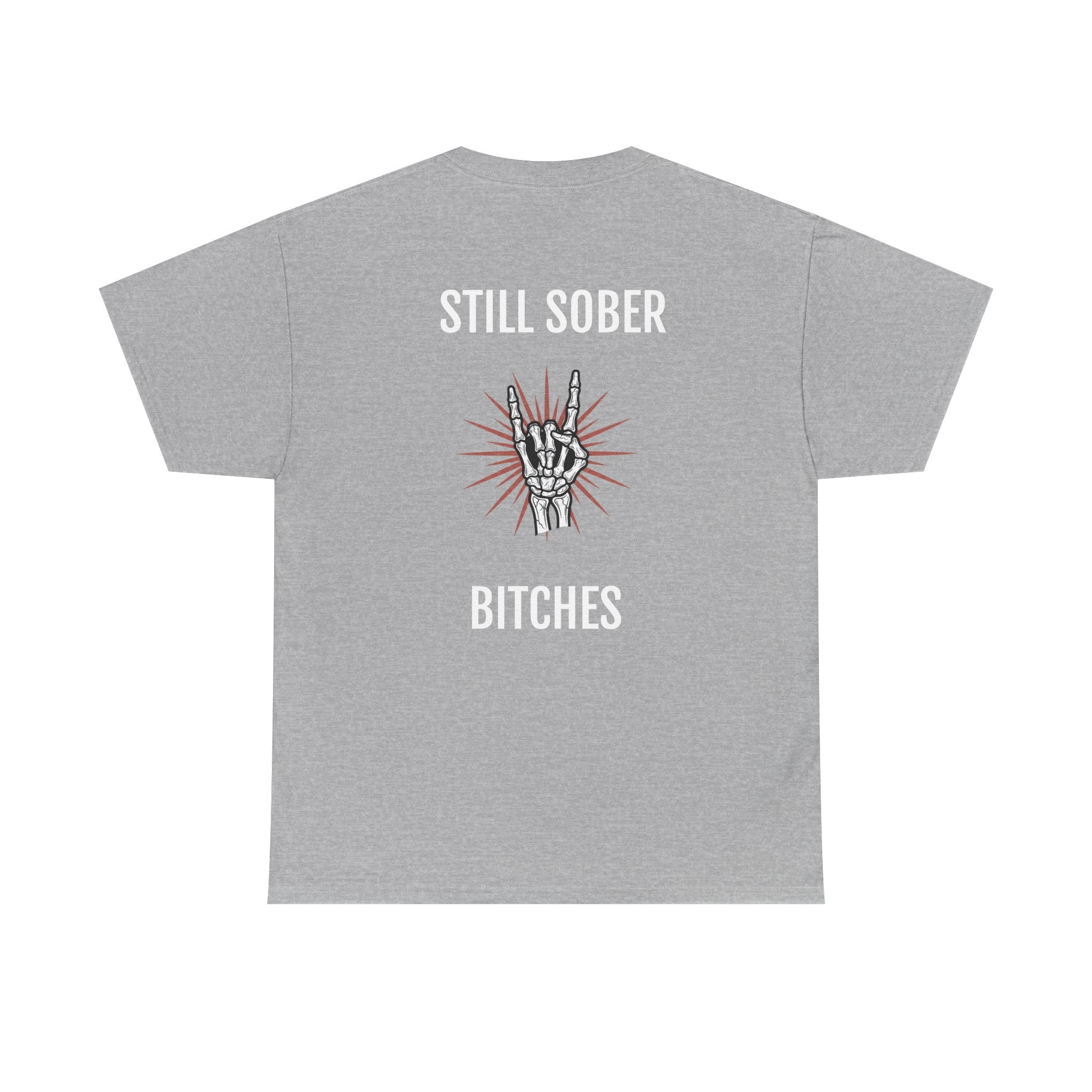 Sober Pride Tee — "Proud to Be Sober and Letting Bitches Know"