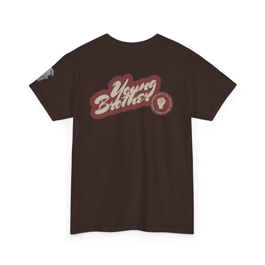 YN's to Yb's Be the Change T Shirt - Retro Script Graphic T-Shirt