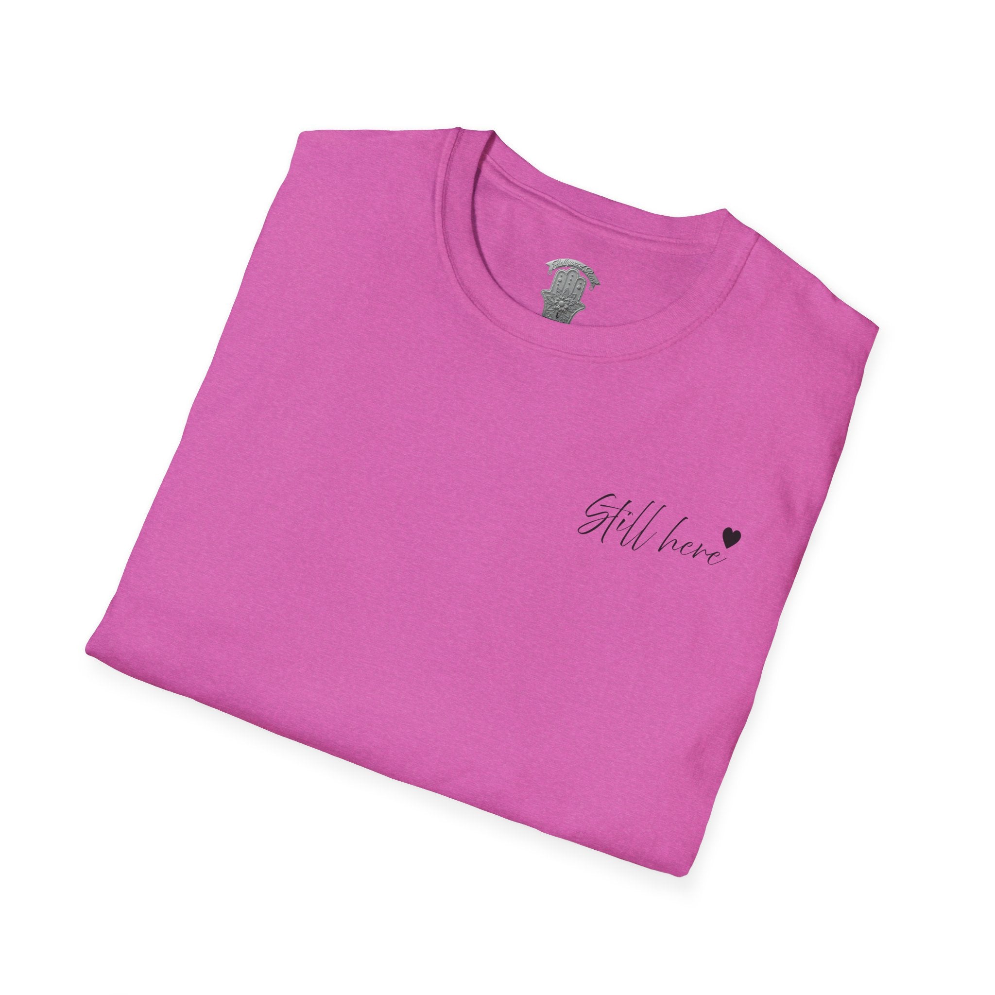 Still Here Tee - Inspiration Recovery T Shirt from Recovery Cartel