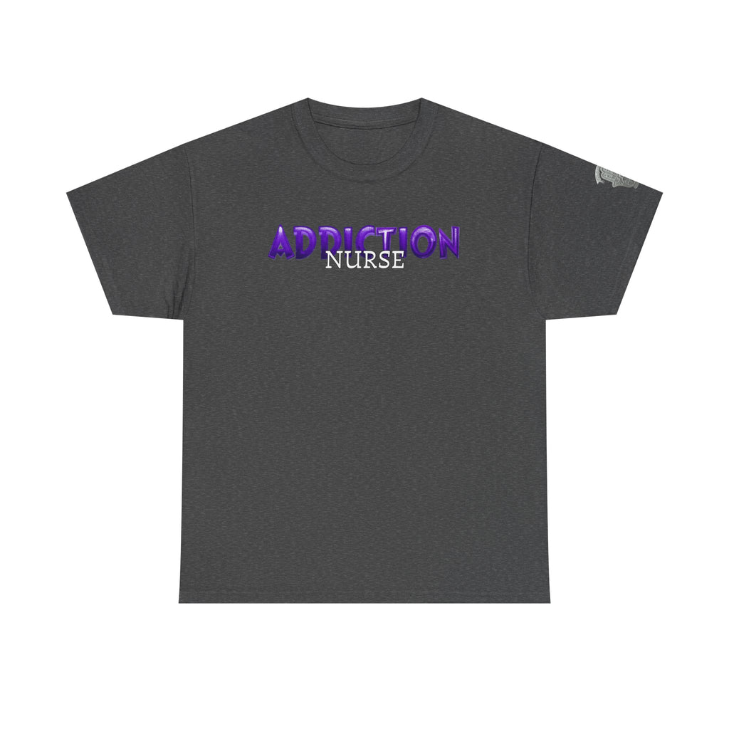Addiction Nurse Tee  “Progress Not Perfection” Recovery Shirt