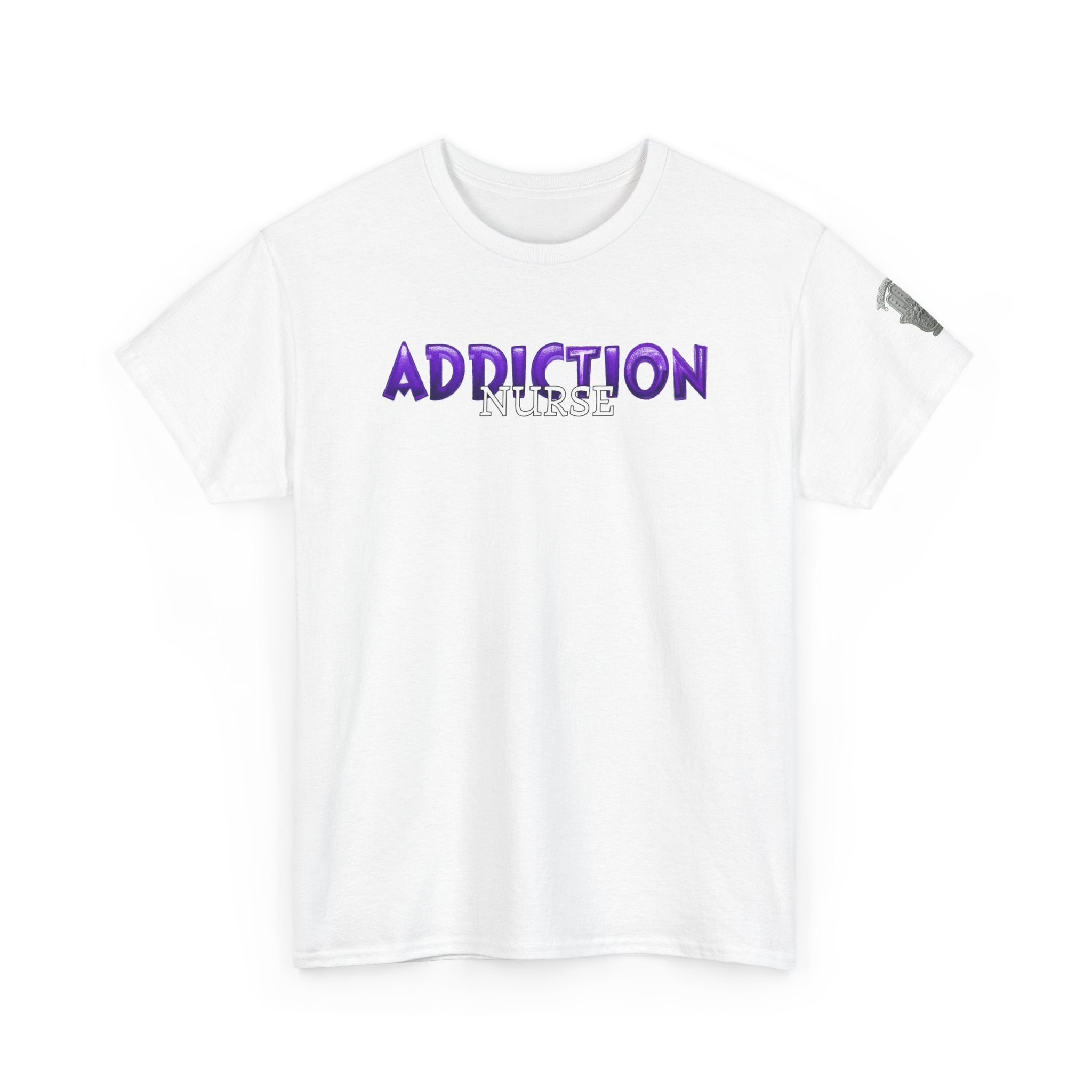 Addiction Nurse Tee  “Progress Not Perfection” Recovery Shirt