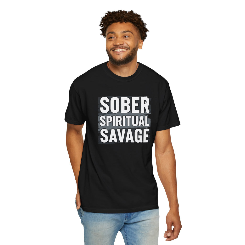 Sober Spiritual Savage T-Shirt