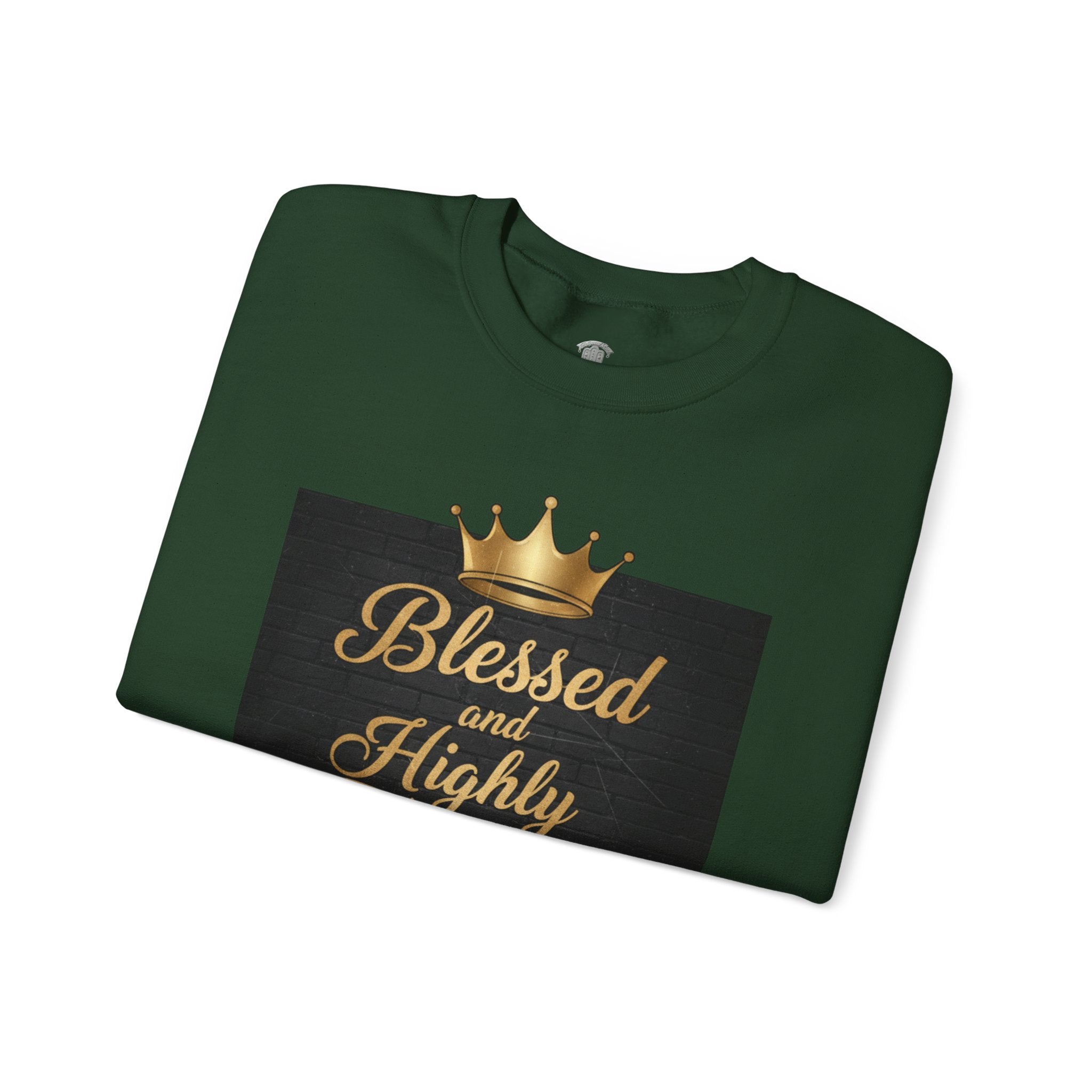 Blessed and Highly Favored Crewneck Sweatshirt