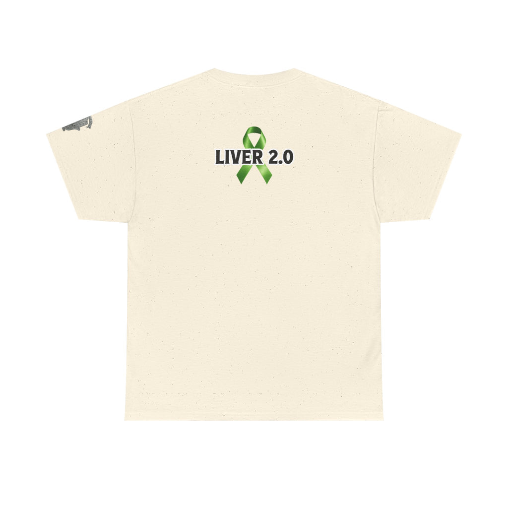 Liver 2.0 Tee — 'Upgraded Version' Green Awareness Ribbon Shirt