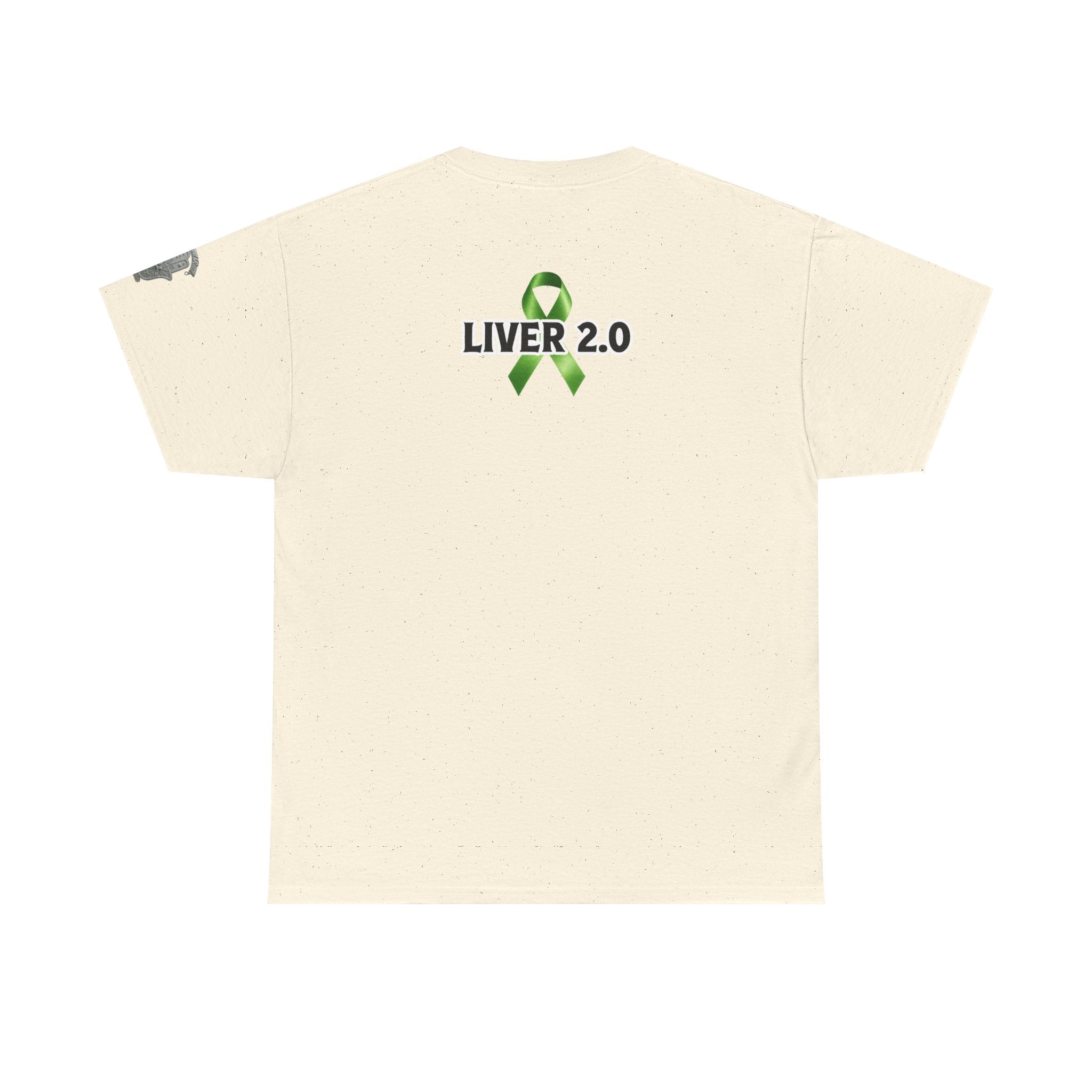 Liver 2.0 Tee — 'Upgraded Version' Green Awareness Ribbon Shirt