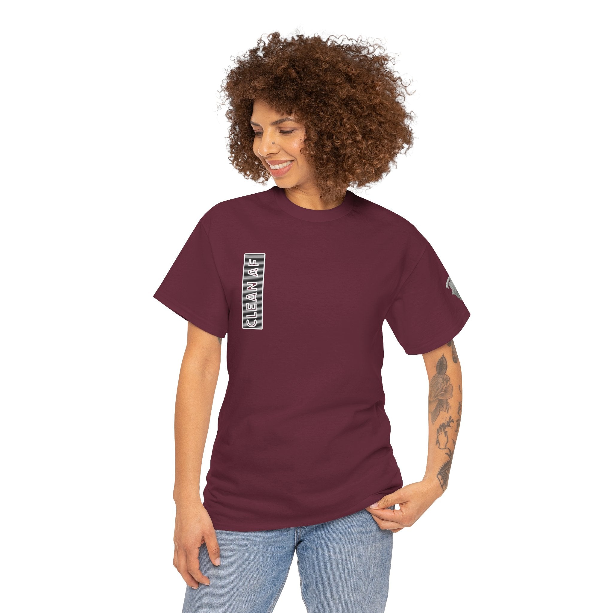 "Clean AF" 12 Steps Recovery Tee (The 12 Fucking Steps)