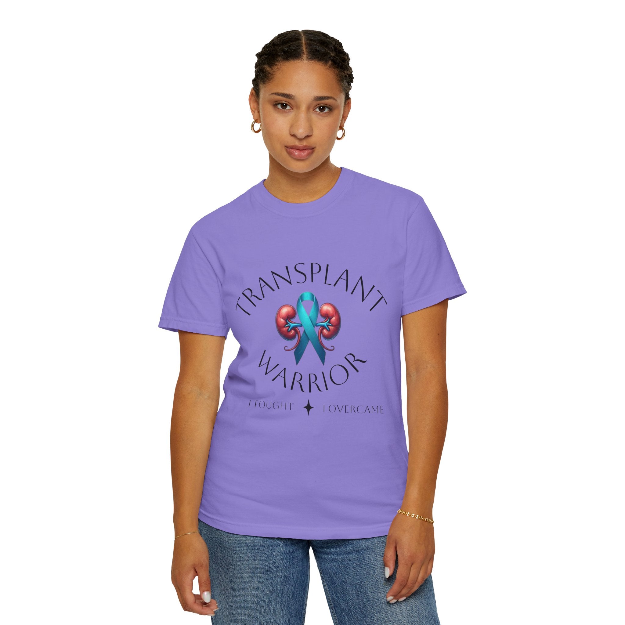 Transplant Warrior T-Shirt — Kidney Transplant Survivor Tee