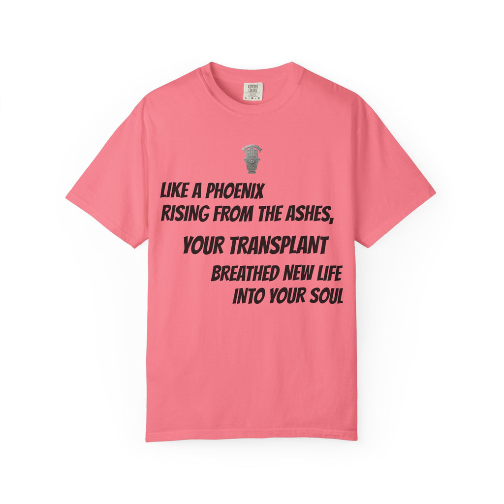 Transplant Recipient Tribute T-Shirt — "Recognize the Battle"
