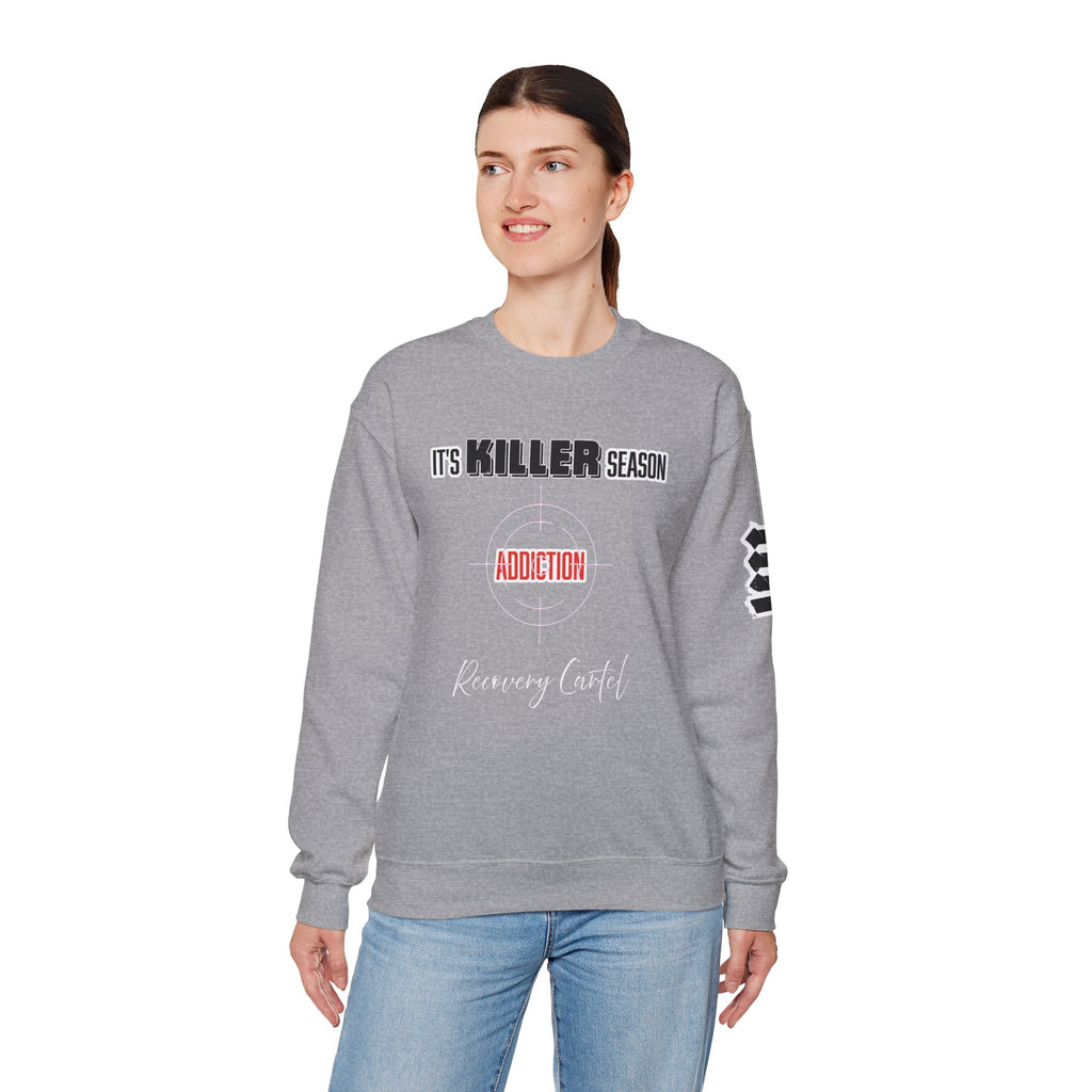 Killer Season Sweatshirt- from the Recovery Cartel Line