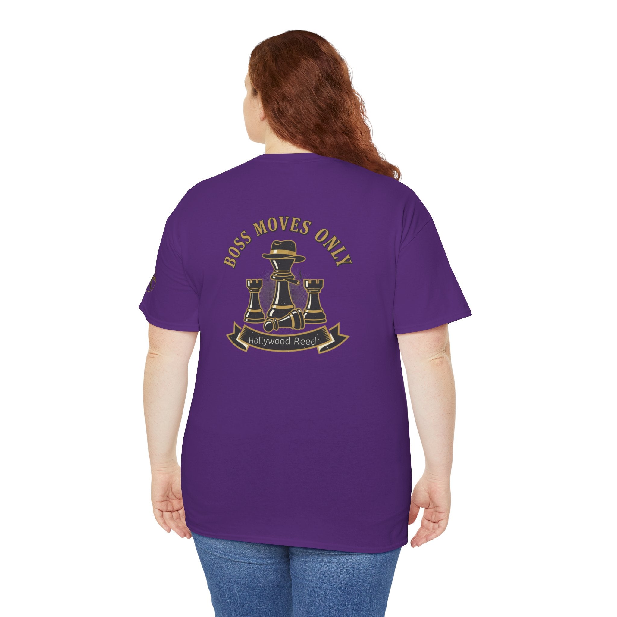 Boss Moves Only Tee — 'Boss Moves Only' Graphic Short-Sleeve T-Shirt for Players & Fans