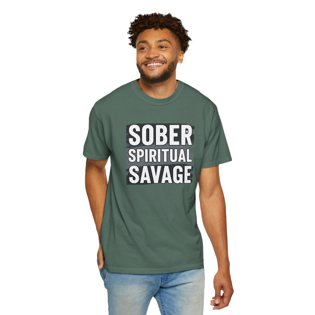 Sober Spiritual Savage T-Shirt