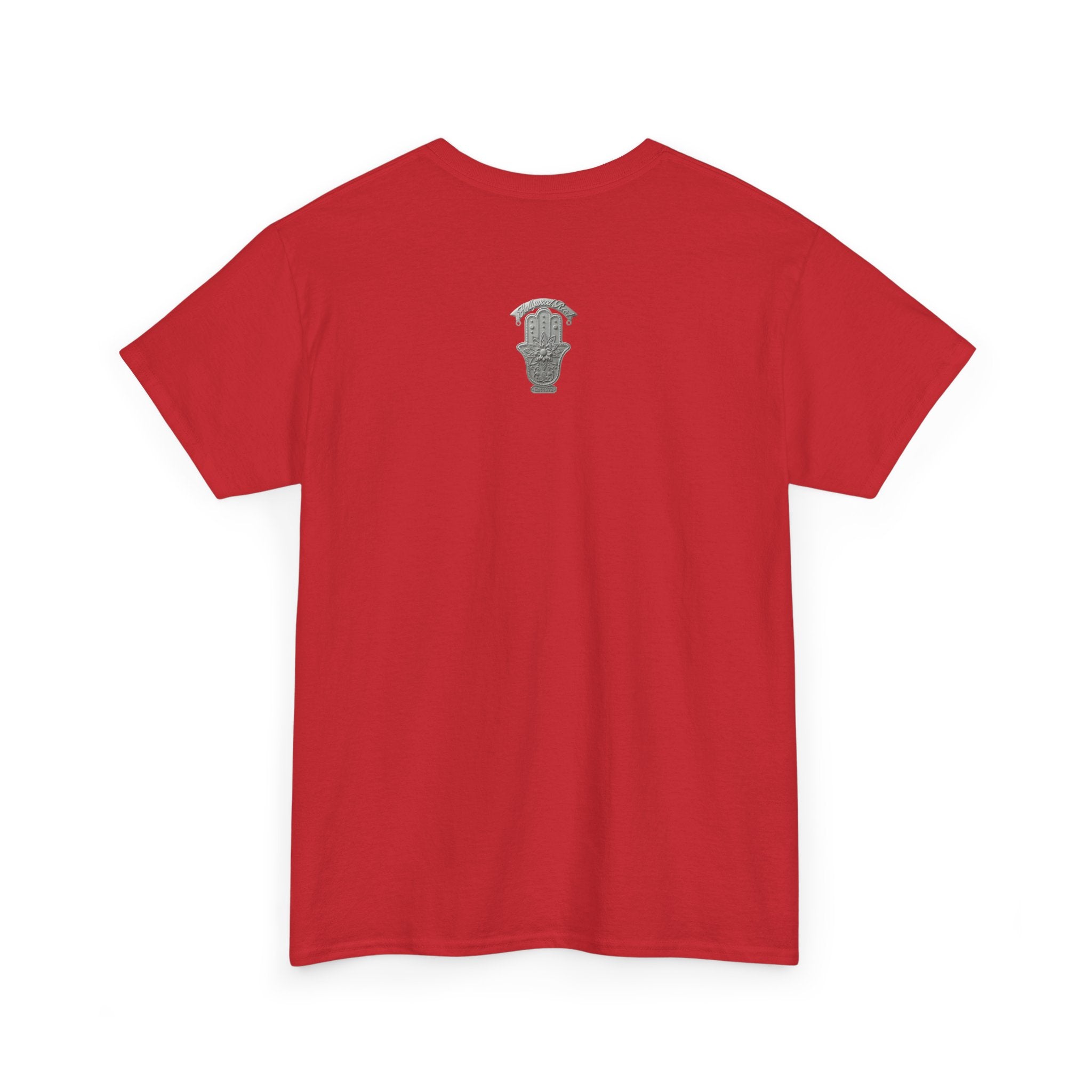 The Hollywood Reed Logo Hamsa Hand Tee — Protective Amulet Graphic T‑Shirt
