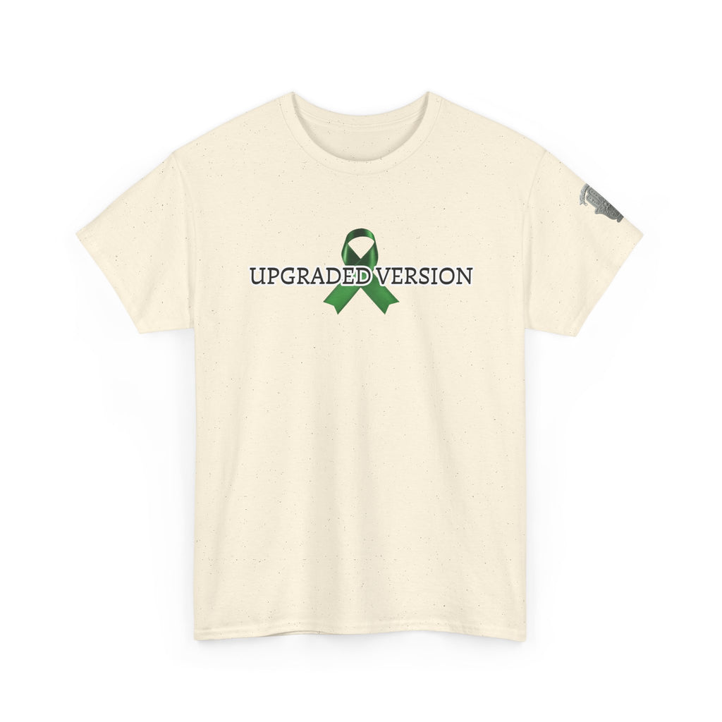 Liver 2.0 Tee — 'Upgraded Version' Green Awareness Ribbon Shirt