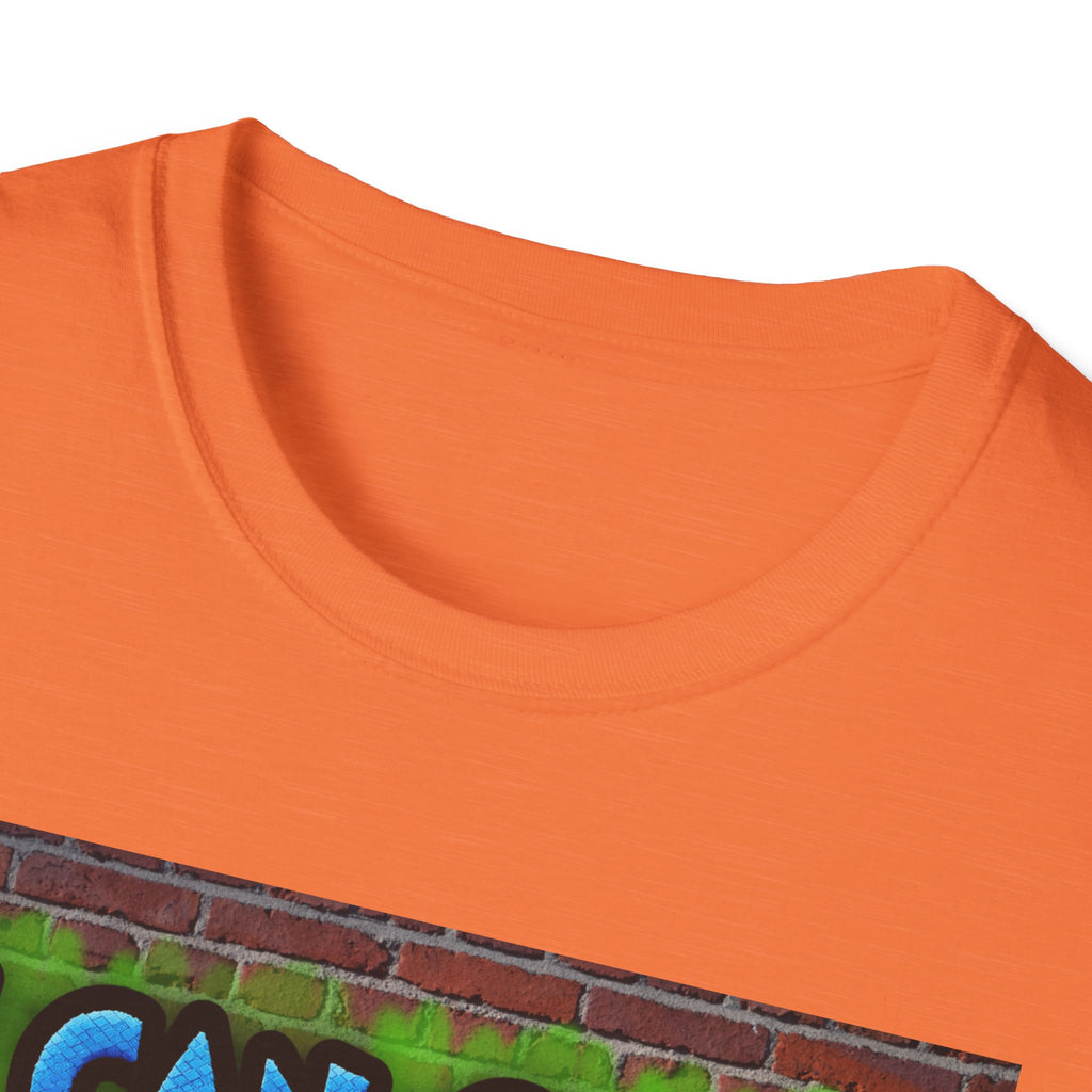 Graffiti Inspirational T-Shirt — "I Can Only Keep What I Have By Giving It Away"