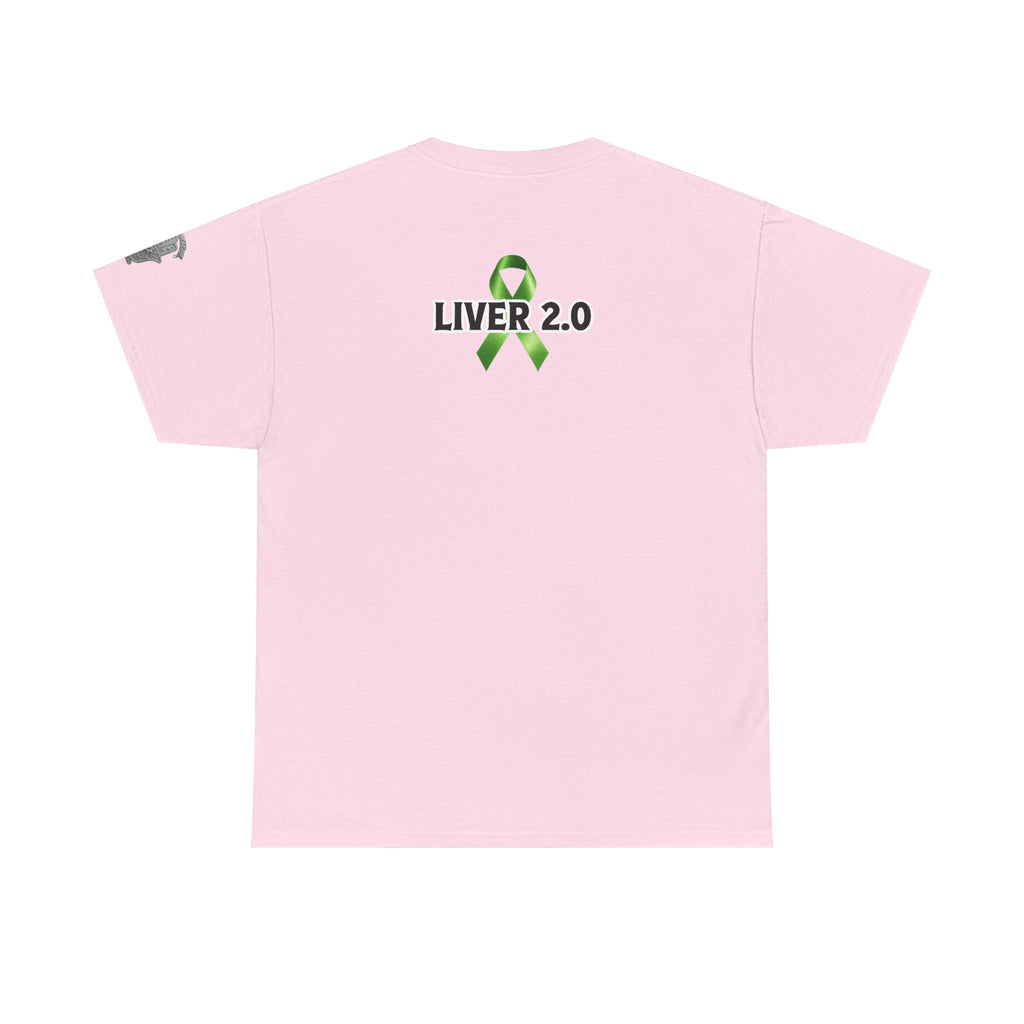 Liver 2.0 Tee — 'Upgraded Version' Green Awareness Ribbon Shirt