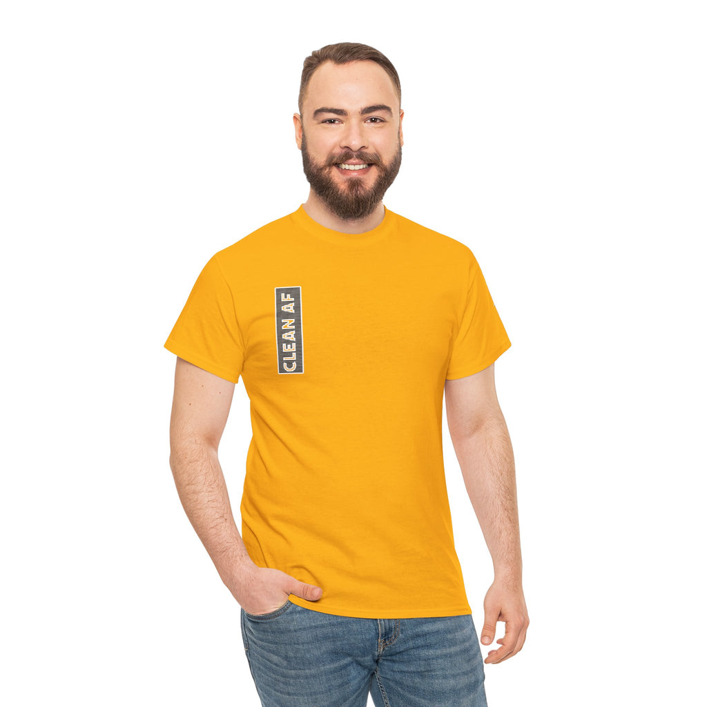"Clean AF" 12 Steps Recovery Tee (The 12 Fucking Steps)