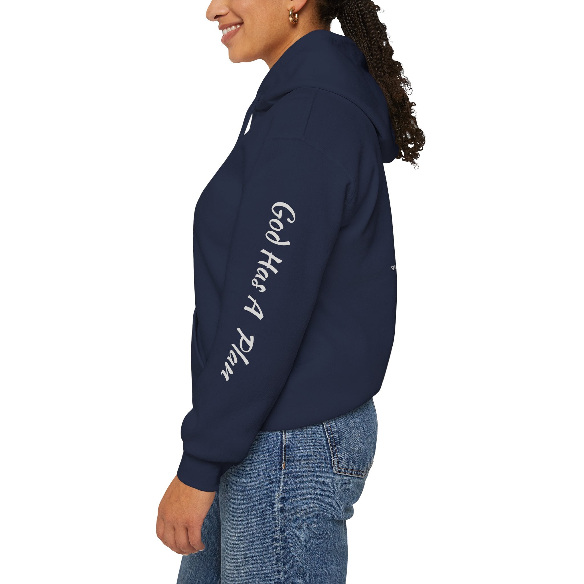 God Has a Plan Hoodie — Inspirational Faith Graphic Pullover