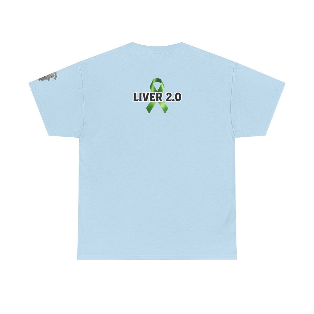 Liver 2.0 Tee — 'Upgraded Version' Green Awareness Ribbon Shirt