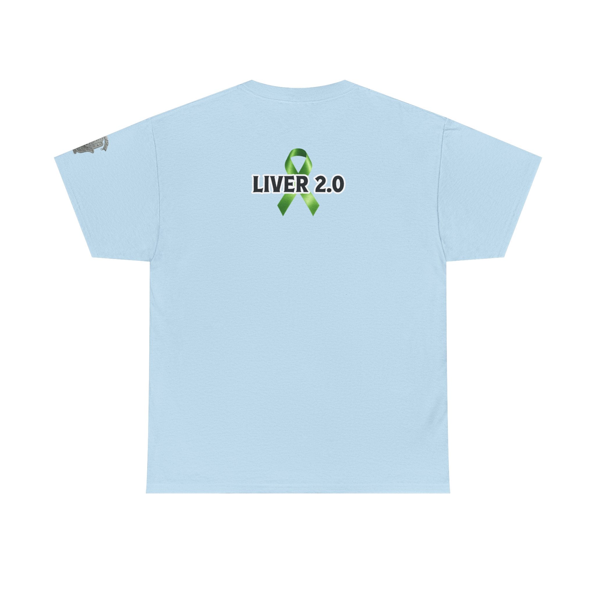 Liver 2.0 Tee — 'Upgraded Version' Green Awareness Ribbon Shirt