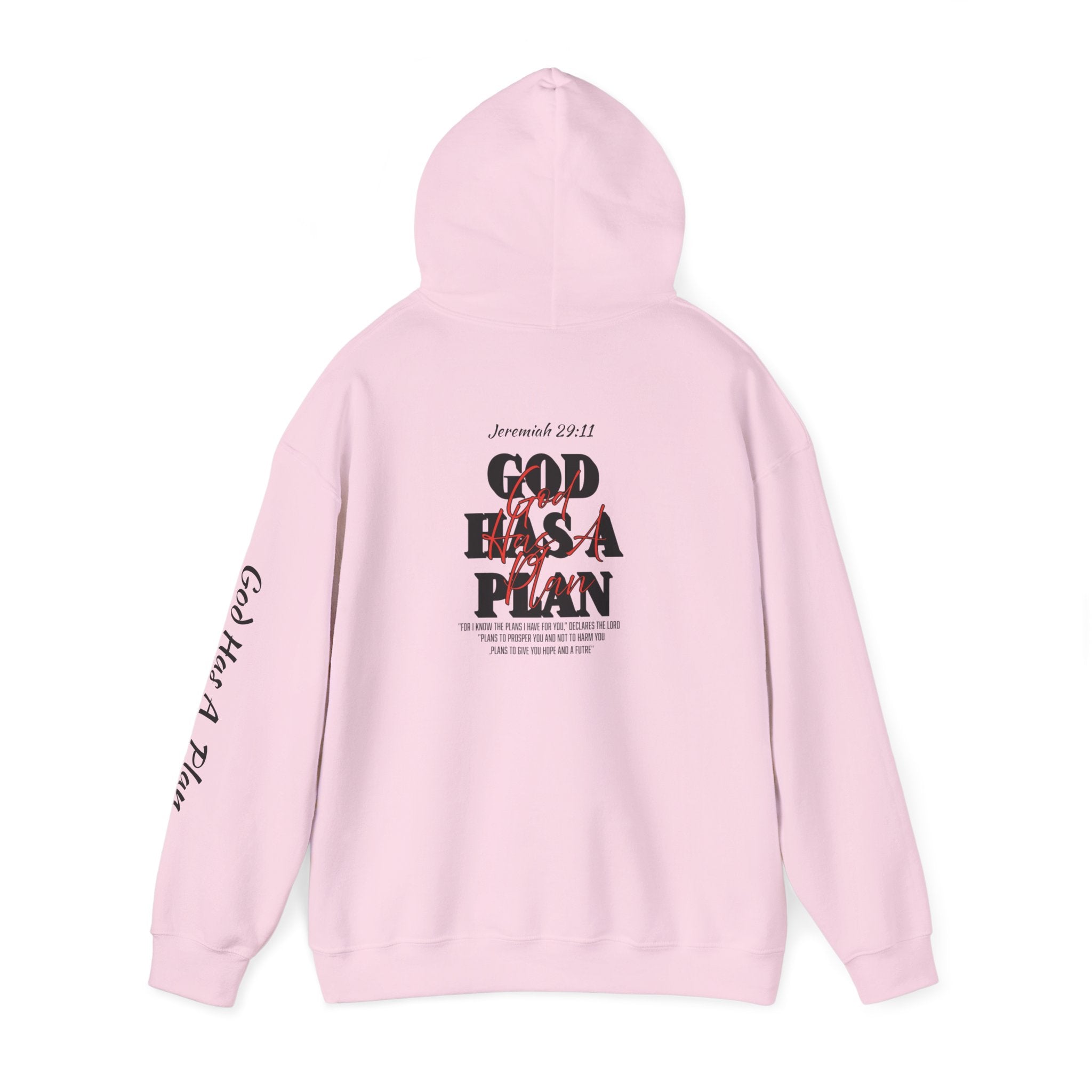 God Has a Plan Hoodie — Inspirational Faith Graphic Pullover