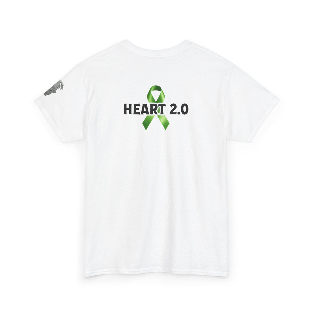 "Upgraded Version / Heart 2.0" Green Ribbon Recovery Tee
