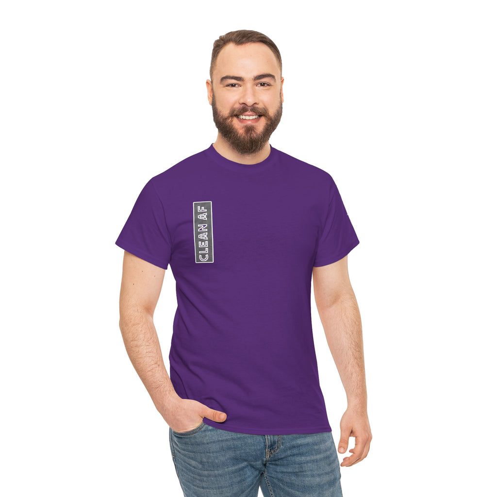 "Clean AF" 12 Steps Recovery Tee (The 12 Fucking Steps)