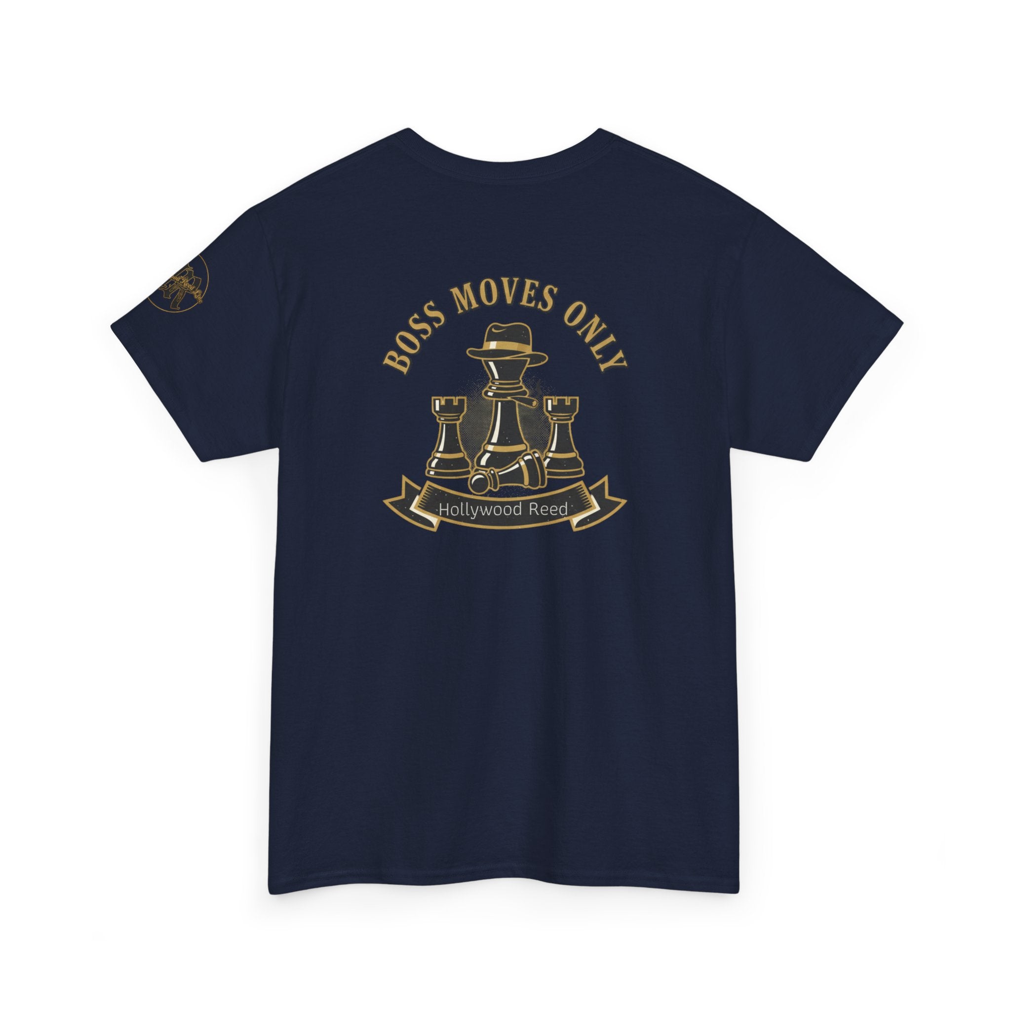 Boss Moves Only Tee — 'Boss Moves Only' Graphic Short-Sleeve T-Shirt for Players & Fans