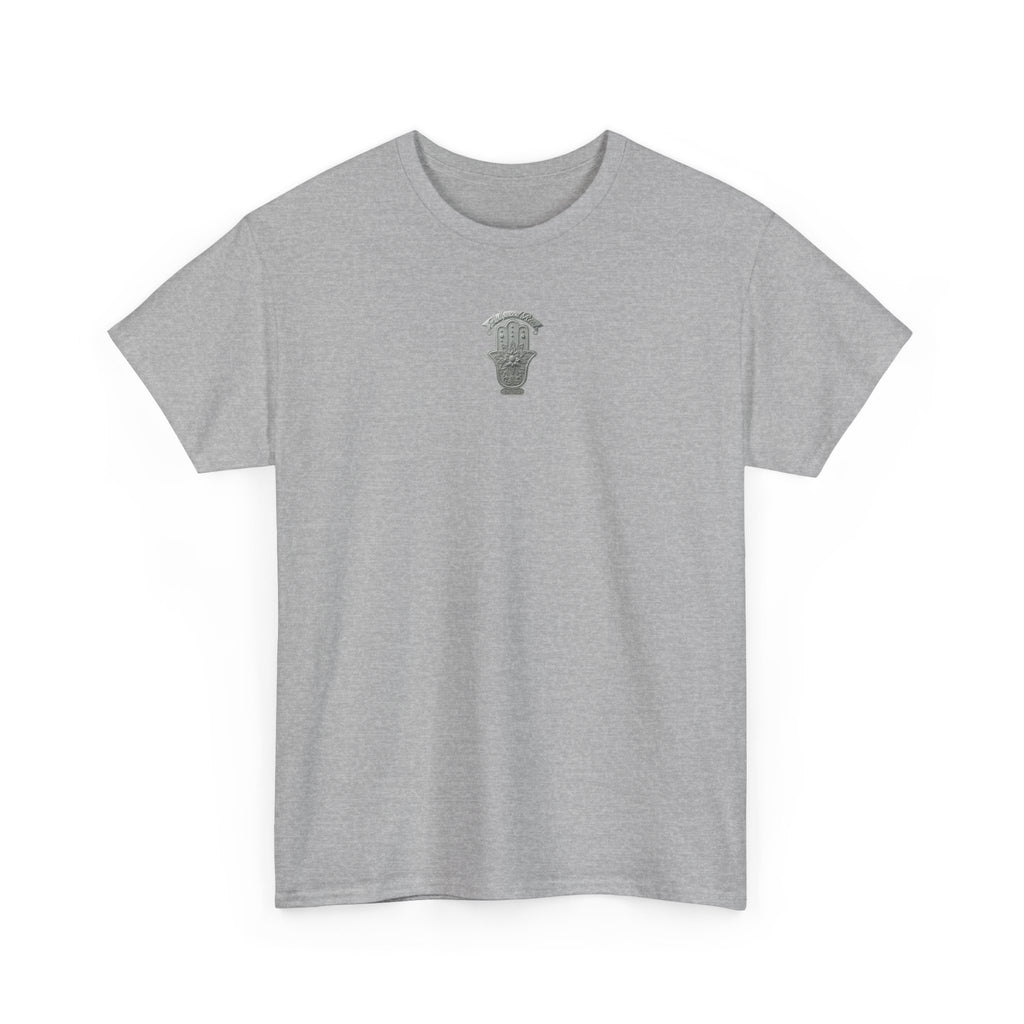 Low Key Boujee Graphic Tee — Pink Gothic Back Print