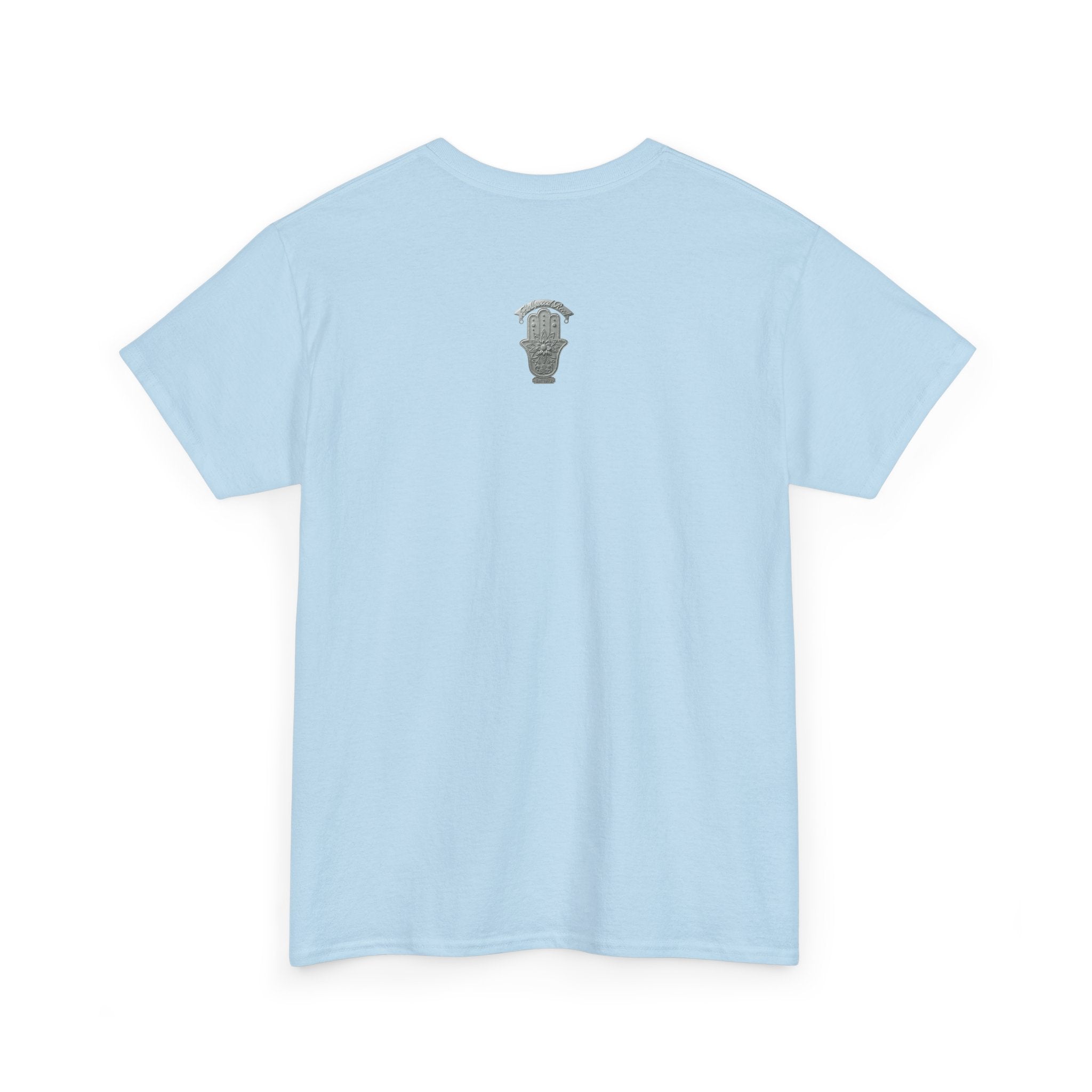 Gym Tee — "Lift Heavy, Pray Hard" Barbell Workout T-Shirt