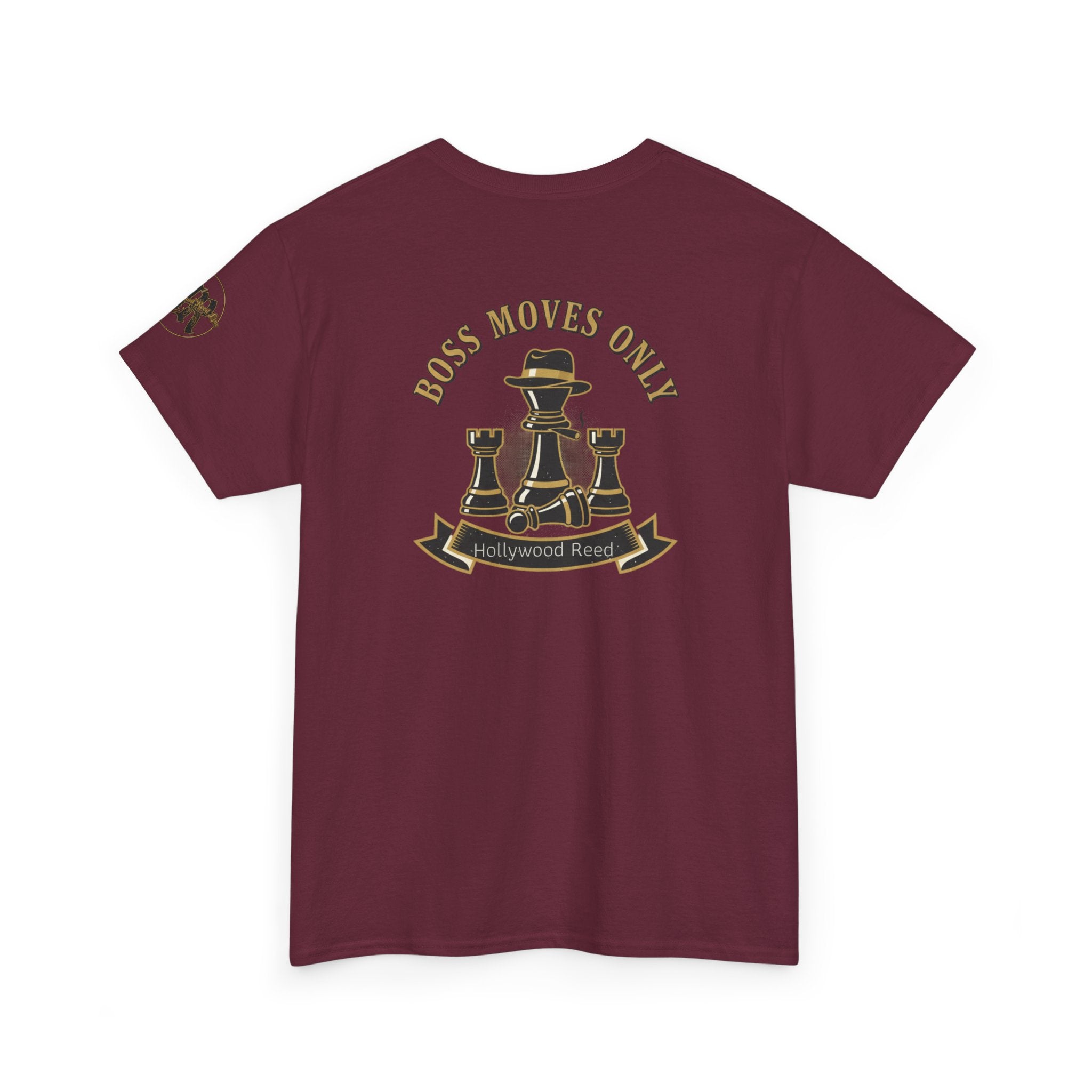 Boss Moves Only Tee — 'Boss Moves Only' Graphic Short-Sleeve T-Shirt for Players & Fans