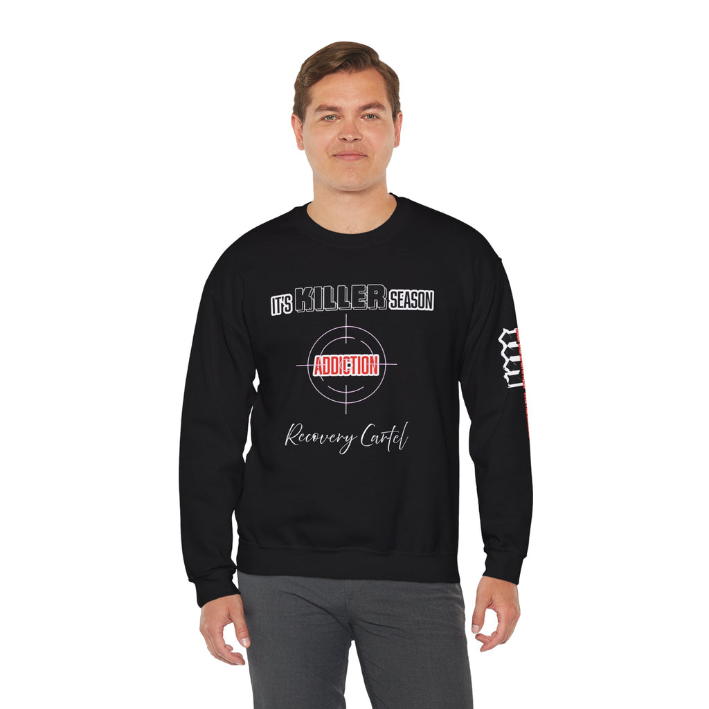 Killer Season Sweatshirt- from the Recovery Cartel Line
