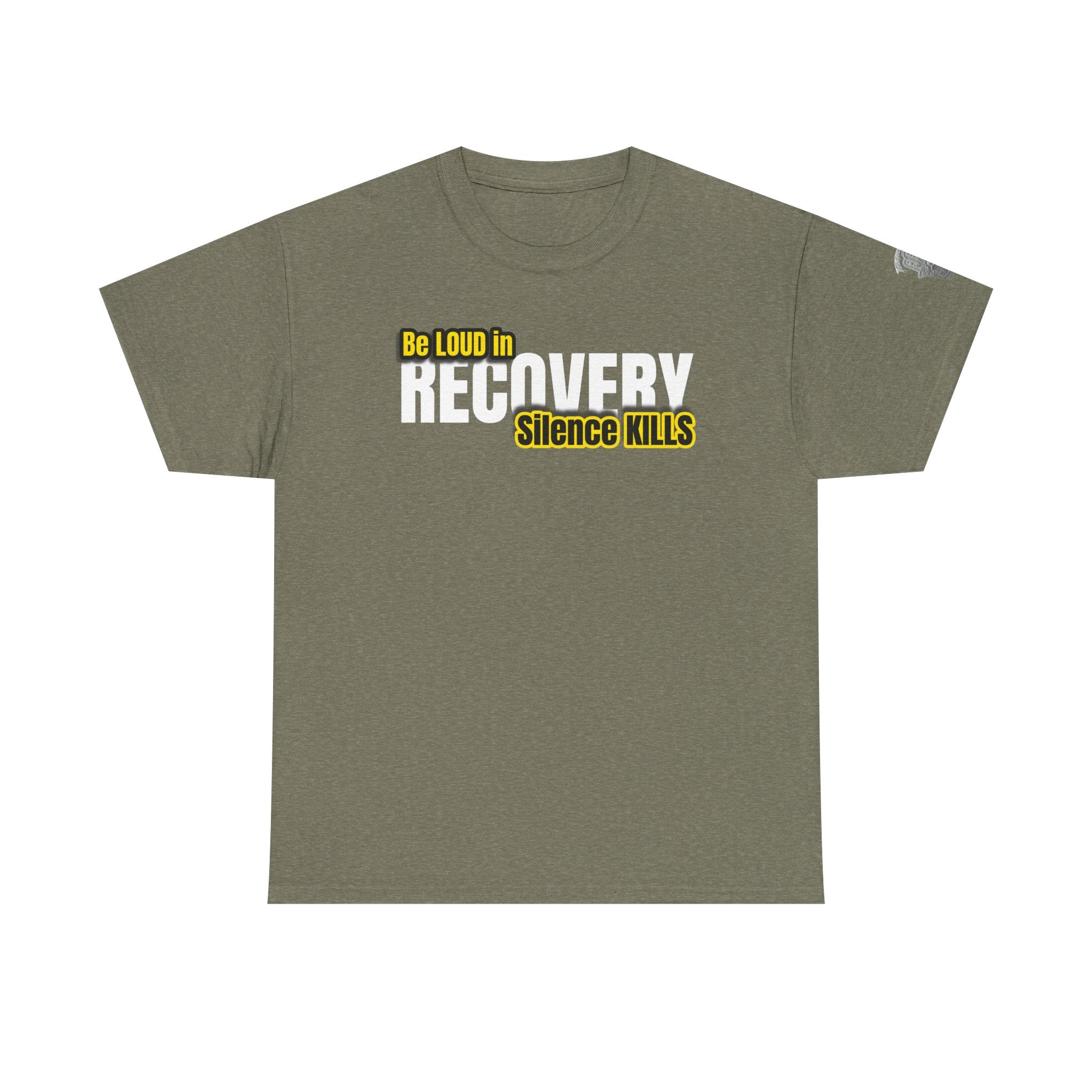 Be Loud in Recovery, Silence Kills T shirt