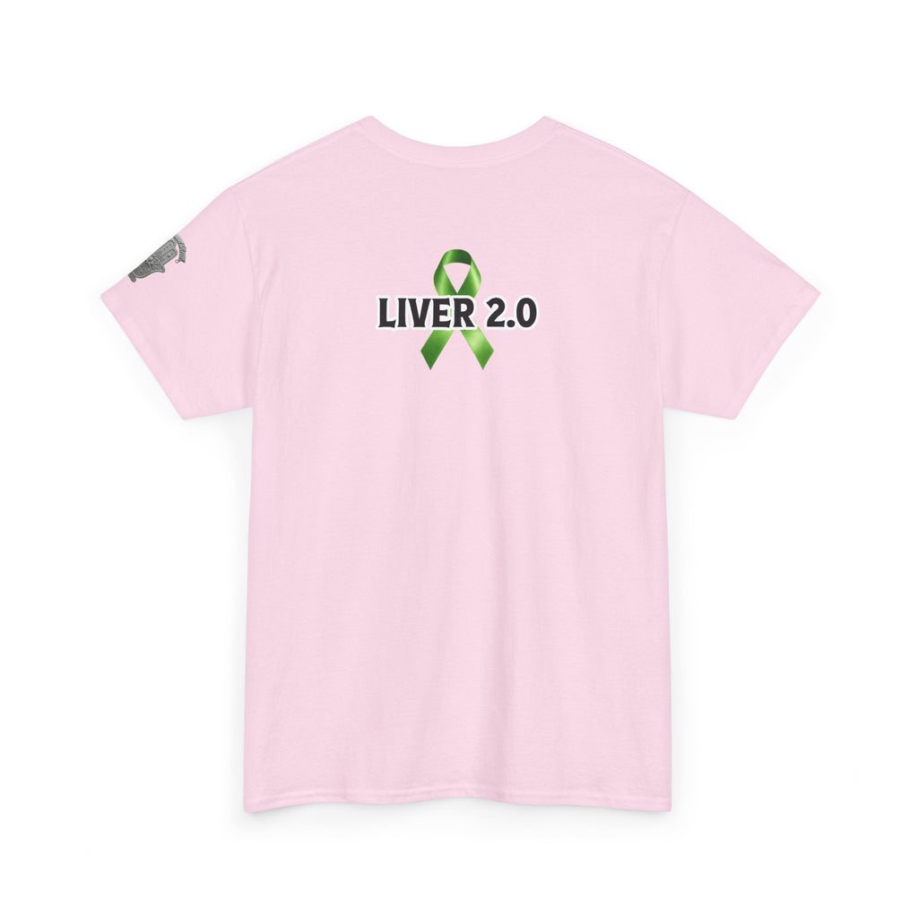 Liver 2.0 Tee — 'Upgraded Version' Green Awareness Ribbon Shirt