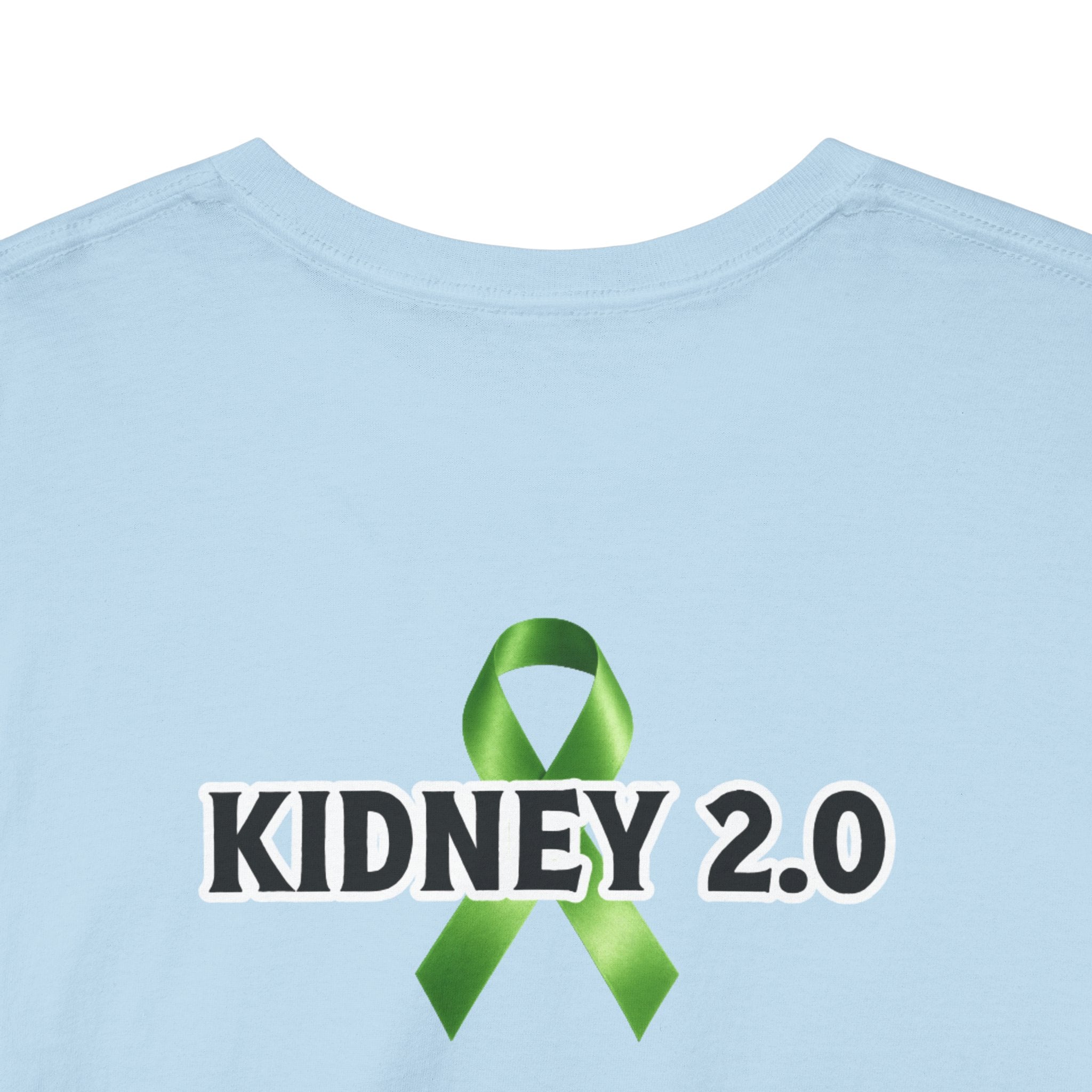 Kidney 2.0 Tee — Upgraded Version Green Ribbon Kidney Transplant Support Shirt