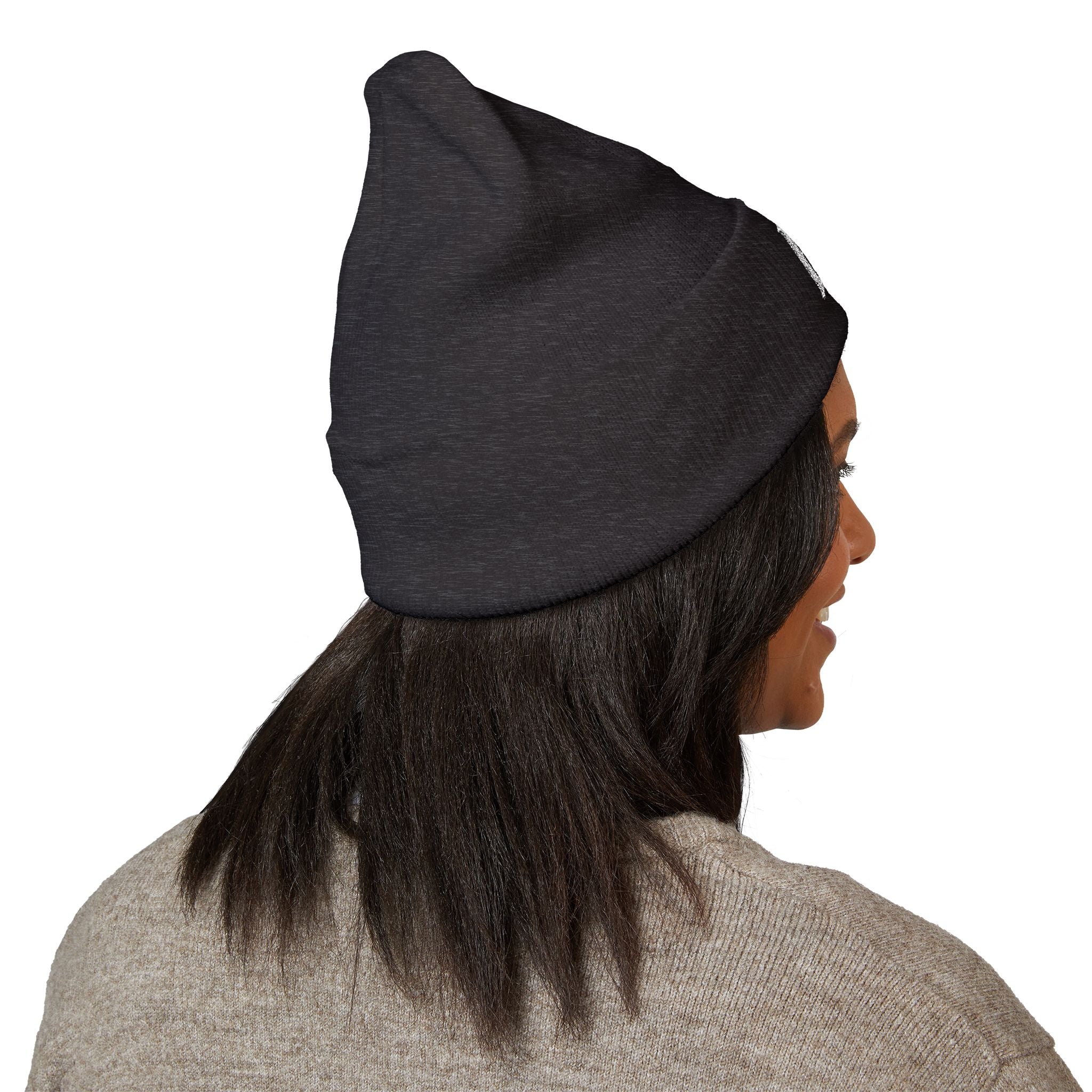 Hollywood Reed "HR" Beenie Embroidered Monogram HR Winter Hat