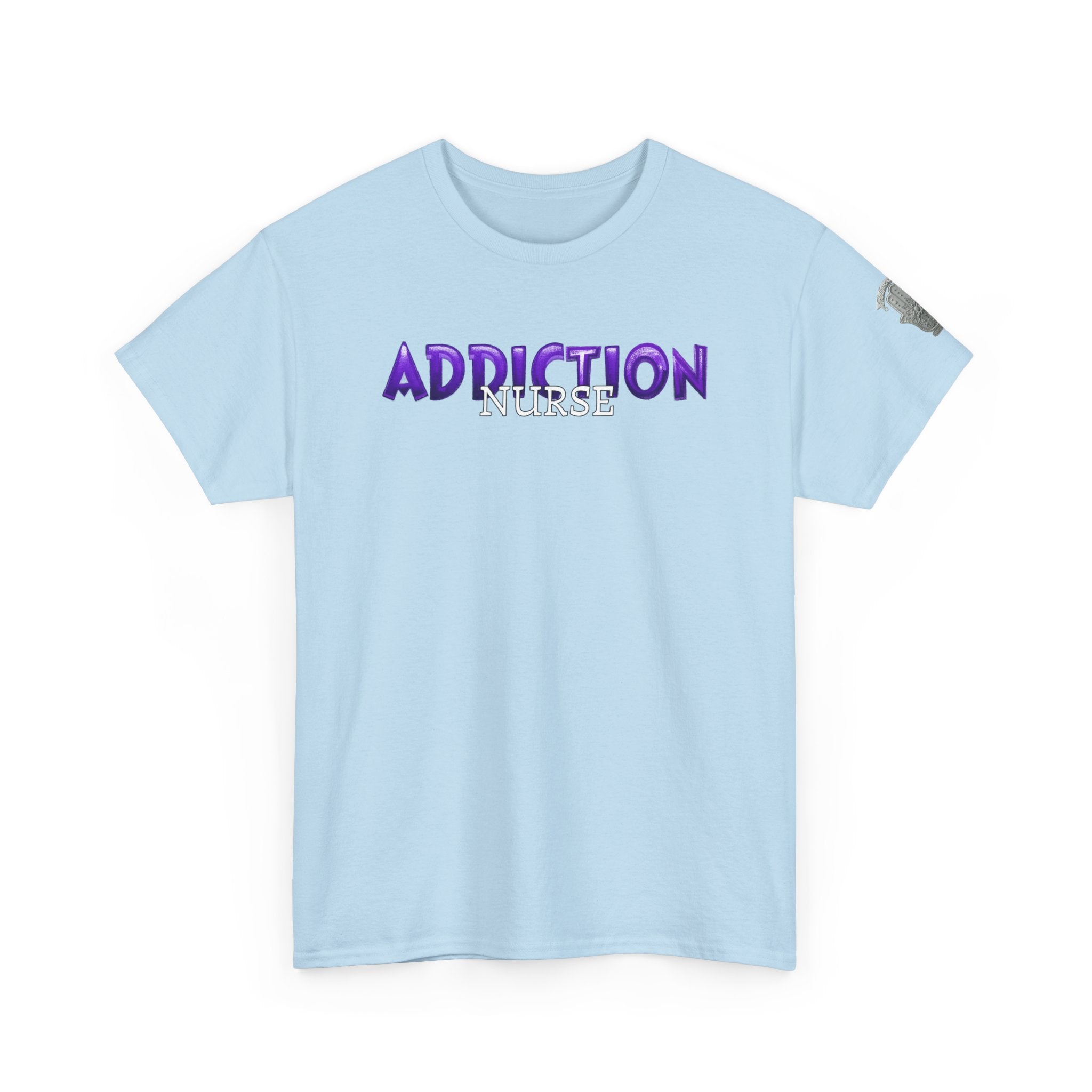 Addiction Nurse Tee  “Progress Not Perfection” Recovery Shirt