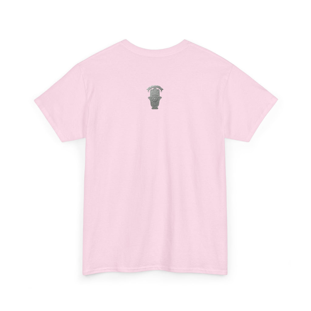 Gym Tee — "Lift Heavy, Pray Hard" Barbell Workout T-Shirt