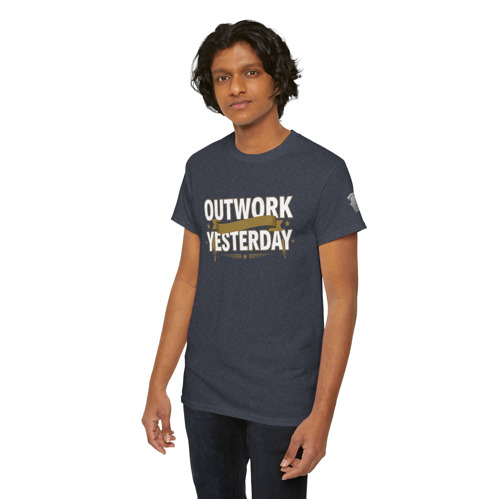 Outwork Yesterday Motivational T-Shirt