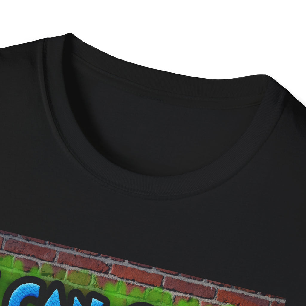 Graffiti Inspirational T-Shirt — "I Can Only Keep What I Have By Giving It Away"
