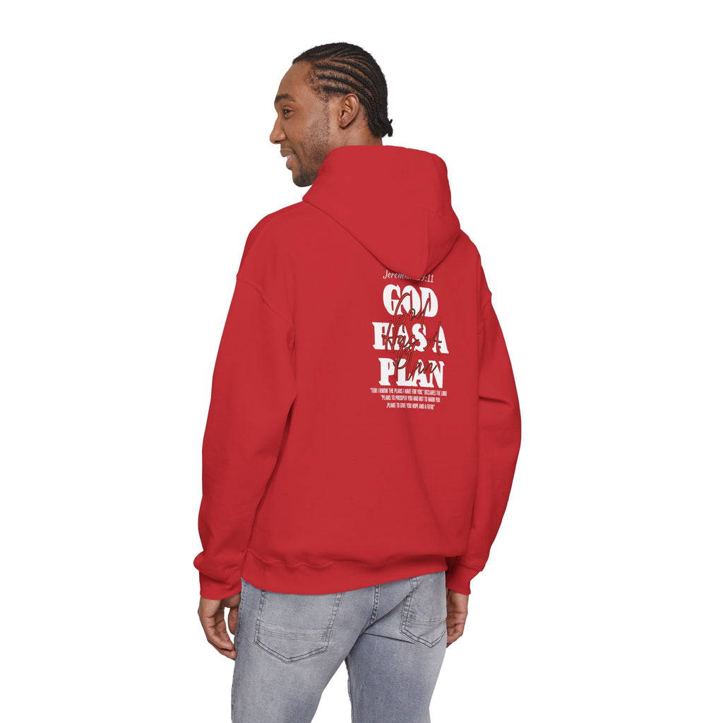 God Has a Plan Hoodie — Inspirational Faith Graphic Pullover