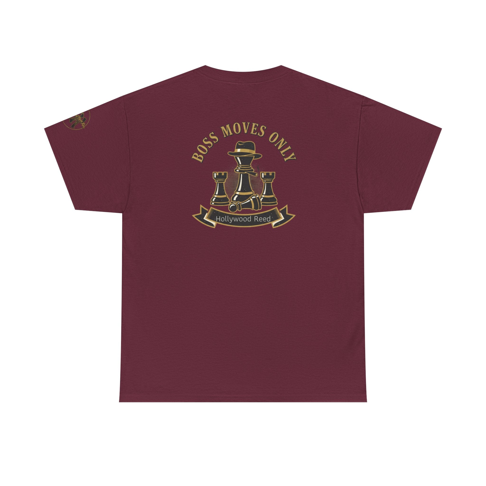 Boss Moves Only Tee — 'Boss Moves Only' Graphic Short-Sleeve T-Shirt for Players & Fans